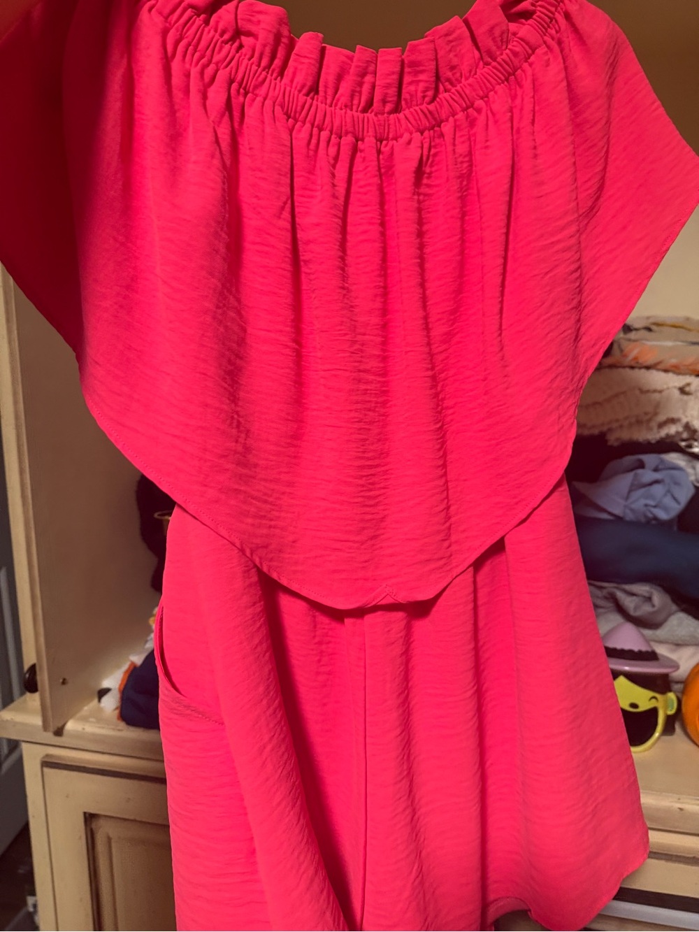 Hot Pink romper - Picture 5 of 5